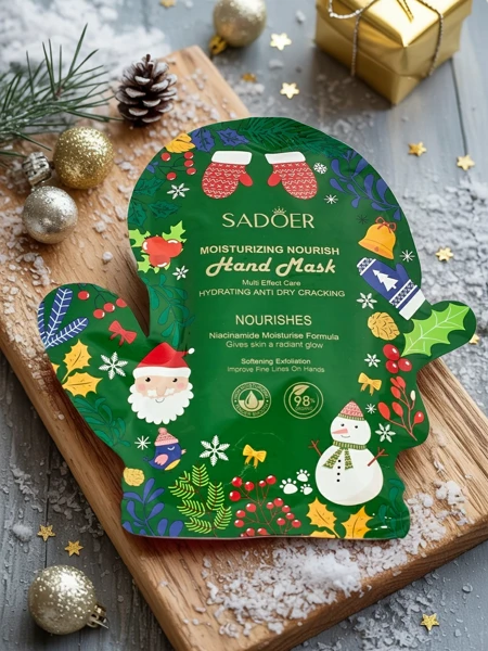 Rankų kaukė - pirštinės su niacinamidais - drėkinanti