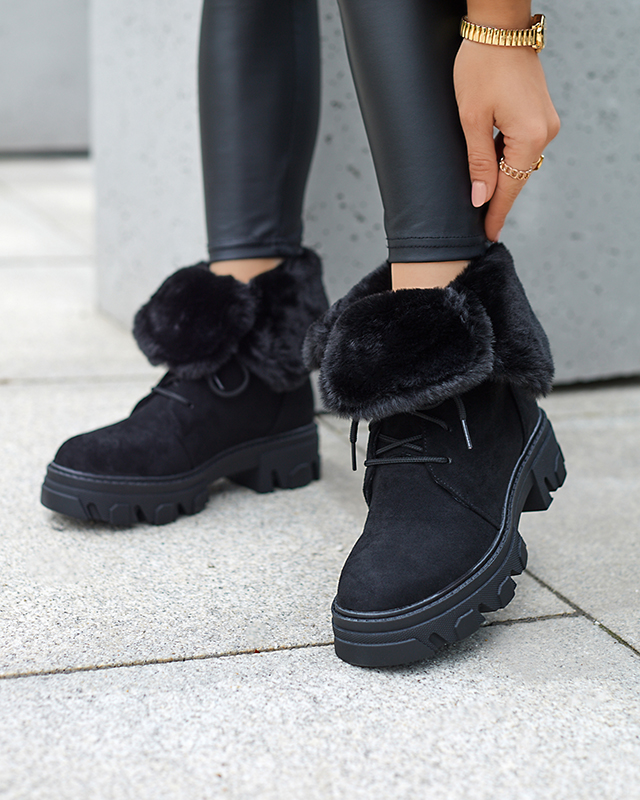 Черные женские ботинки Itsumi