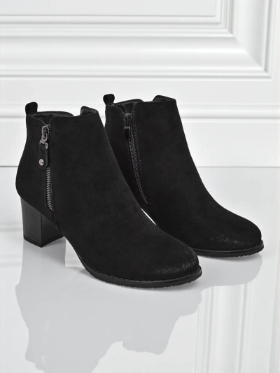 Midnight Bloom Booties