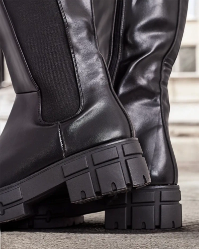 Karališko stiliaus moteriški batai Bozut