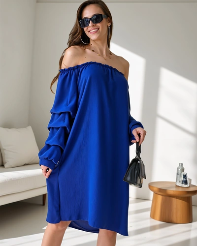 Royalfashion Платье для женщин в испанском стиле с рюшами