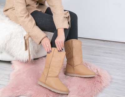 Wysokie śniegowce emo - Obuwie