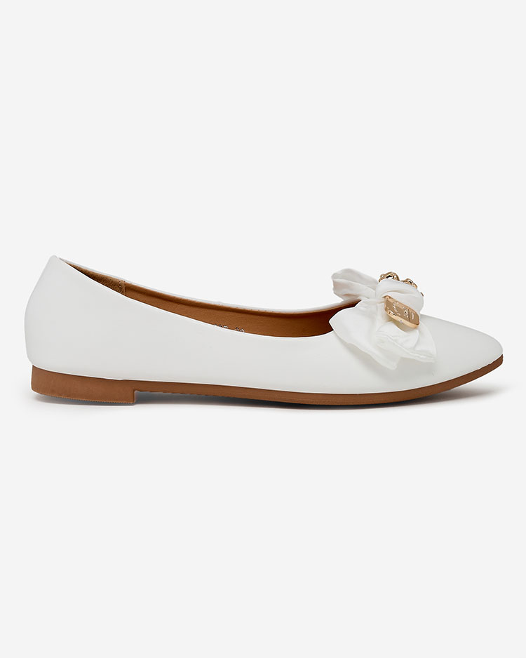 Royalfashion Moteriški balerinai smailia nosele su lankeliu Retripo