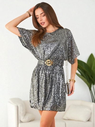 Женское платье от Royalfashion с пайетками