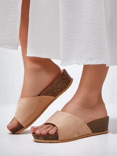 Royalfashion moteriški sandalai ant žemo platformos Maderas