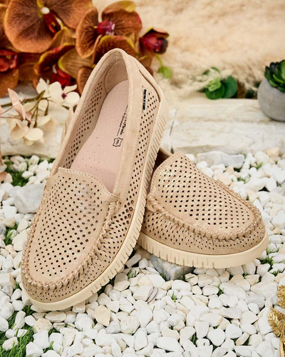 Royalfashion Женские ажурные мокасины Nafis