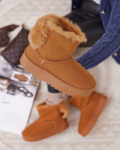 "Royalfashion Boots a'la" sniego batai moterims, kupranugario spalvos Goroggo