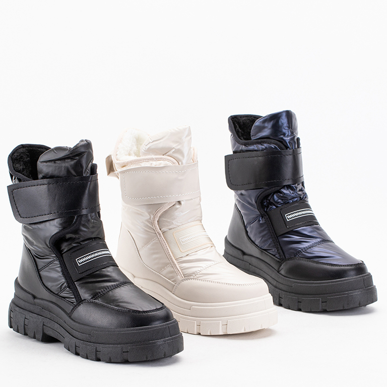 Кремовые женские зимние ботинки Naselia