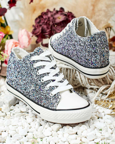 "Royalfashion" Moteriški sportbačiai ant dengto kulno "Finia"