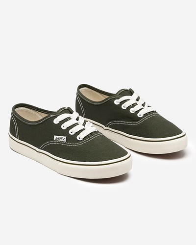 Женские кроссовки Isyia Dark Green - Обувь