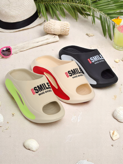 Royalfashion Universalios guminės šlepetės Super Smile
