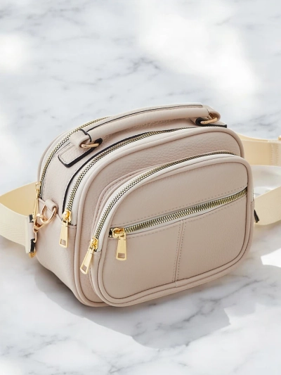 Royalfashion Овальная маленькая женская сумка из экокожи