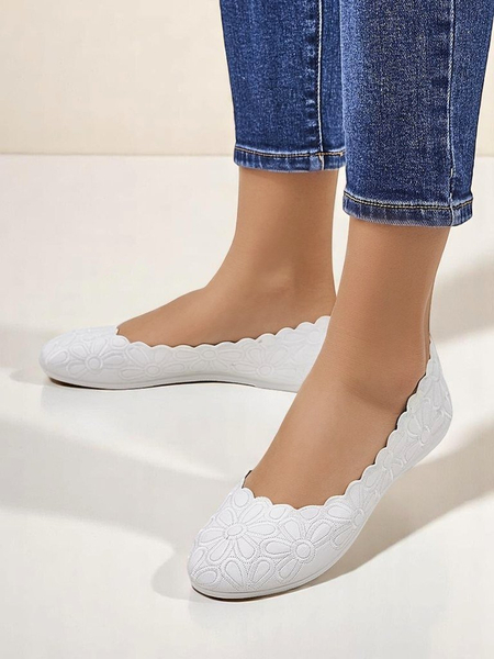 Royalfashion Floral moteriški Magerro baleto bateliai