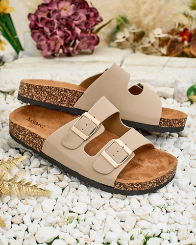 Royalfashion Женские шлепанцы на плоской подошве Ottoma