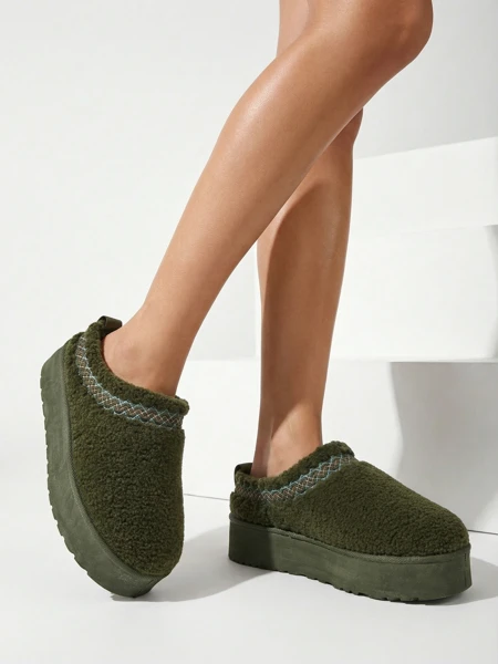 Karališka mada Trumpi moteriški sniego batai Sesele