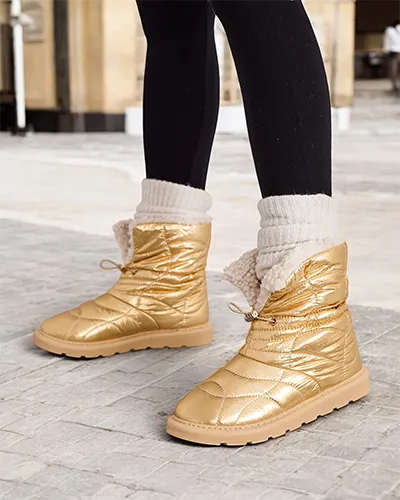 Royalfashion Moteriški sniego batai a'la sniego batai Oferita