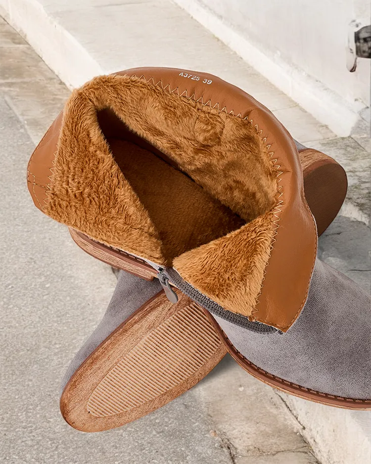 Karališkosios mados kovbojų stiliaus batai ant padengto klinčių Patorias