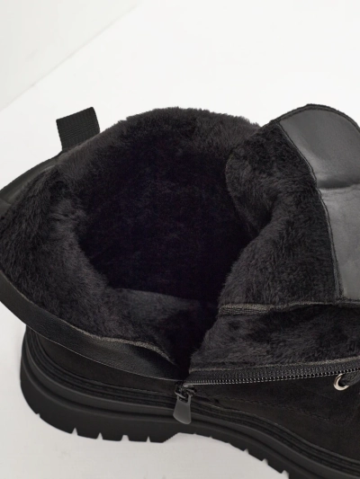 Женские ботинки из эко-замши Molistea в стиле рабочих