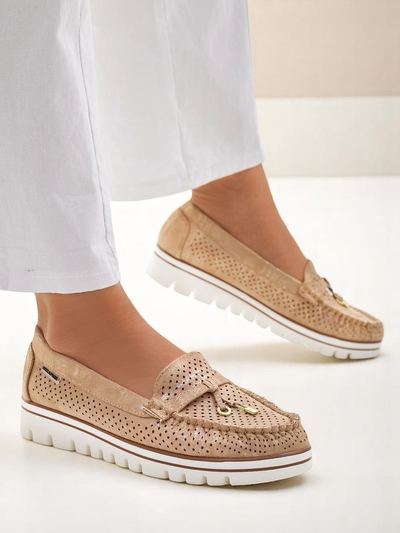 Женские перфорированные мокасины Royalfashion Elissas