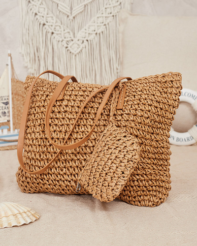 Royalfashion Большая женская соломенная сумка