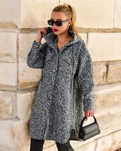 "Royalfashion" Moteriškas paltas a'la sheepskin