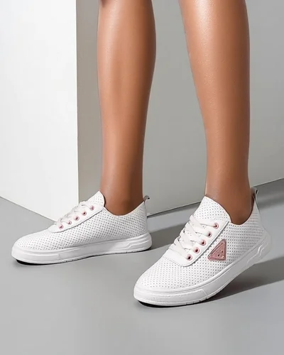 Royalfashion batų sportiniai moteriški įlace su raštu Fennie