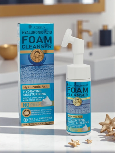 Aurelia Hyaluron Foam 150ml – Švelnios drėkinamosios ir valomosios putos