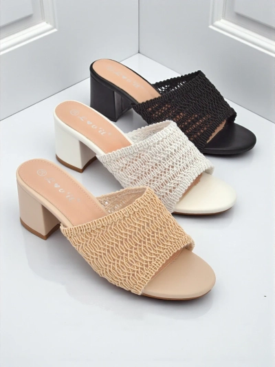 Royalfashion Damskie klapki Sole Bloom