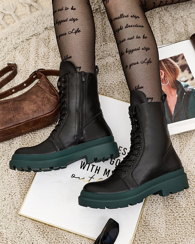 Royalfashion Женские сапоги-багги из экокожи Vederme