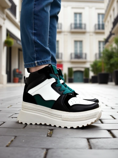 Royalfashion Высокие женские спортивные кроссовки Geeky