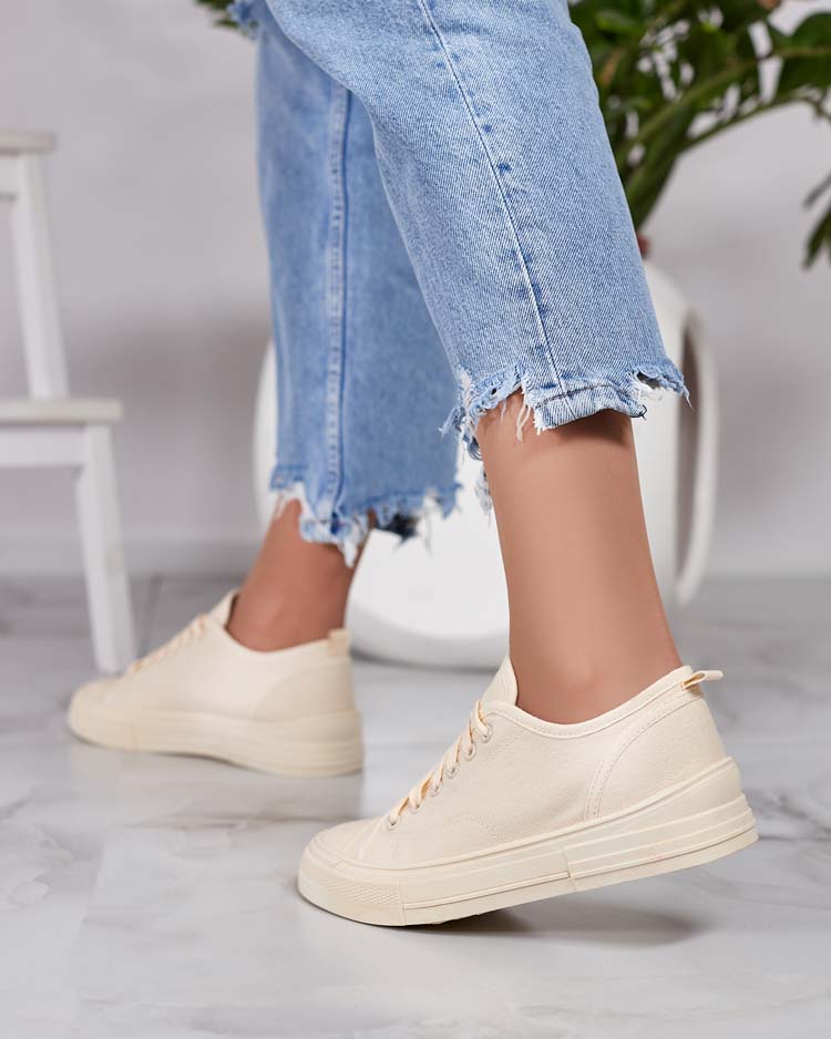 Royalfashion Женские классические кеды на шнуровке Seleas