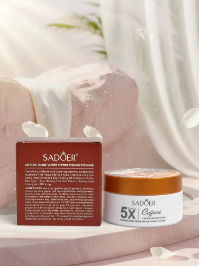 Želiniai paakių pleistrai su kofeinu - mažina nuovargio požymius