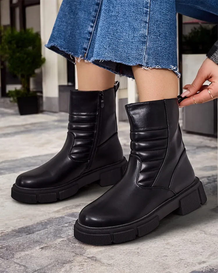 Royalfashion moterims ekologiškos odos aulinukai Borou