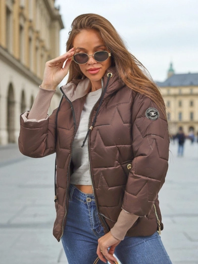 Silent Ridge Quilted Jacket wit Hood and Wrist Thingies