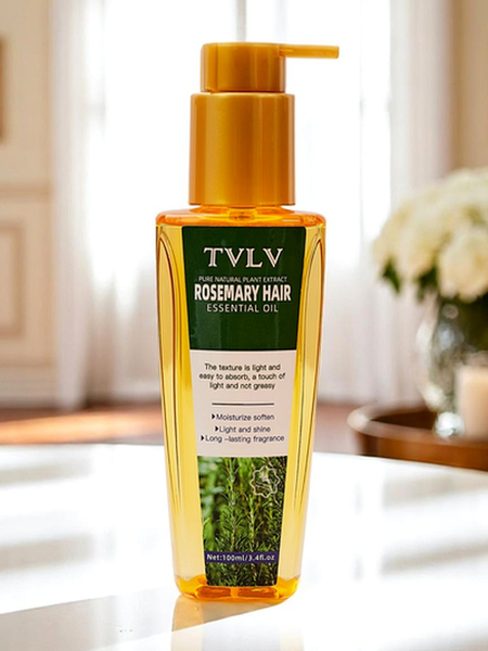 Розмариновое масло для волос увлажняет и смягчает волосы