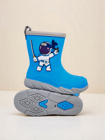 Royalfashion vaikų lietaus batai su kosmonautu Cosmos Boy