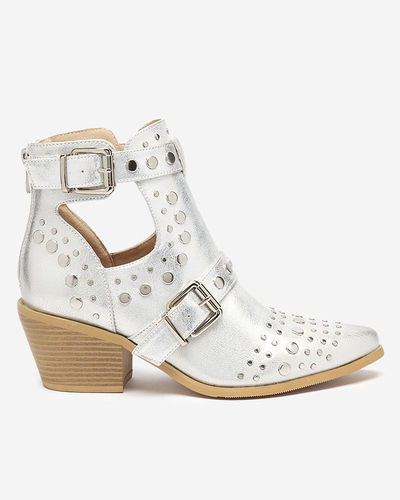 Sidabriniai kulkšnies batai su Farrcy jets - Avalynė