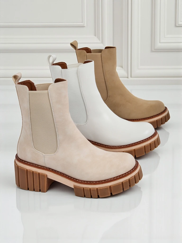 Aulinukai su stulpeliais iš eko nubuko Amber Walk