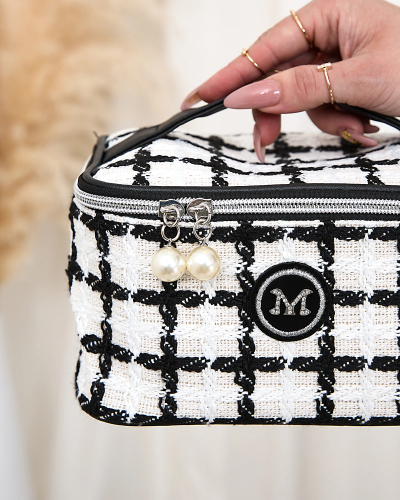 "Royalfashion" moteriška languota kosmetinė baltos spalvos