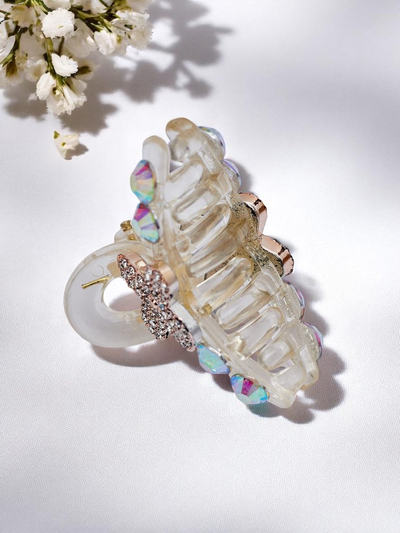 Royalfashion Plaukų segtukas su kalnų krištolu Crystal Charm
