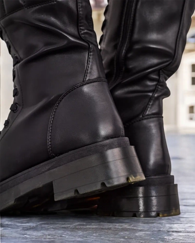 Женские ботинки Royalfashion на шнуровке Ominoc