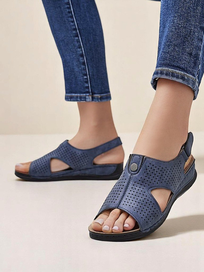 Royalfashion moteriški sandalai su išpjovomis Leminni