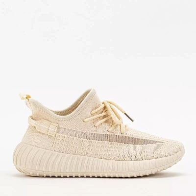 OUTLET Кремовые женские кроссовки Fransi - Обувь