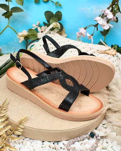 "Royalfashion" moteriški sandalai "Elova Zirconia"