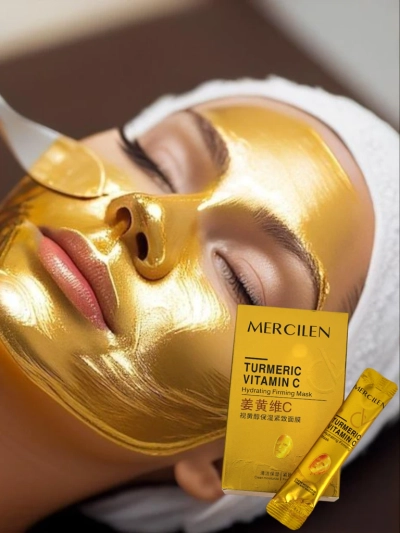 Aurelia Vita Увлажняющая Маска с Куркумой и Витамином C Mercilen 25ml