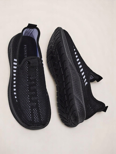 Royalfashion Женские спортивные слипоны из ткани
