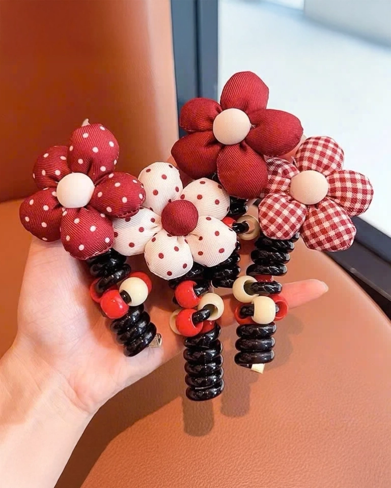 Royalfashion Резинка для волос с лентой-спиралью