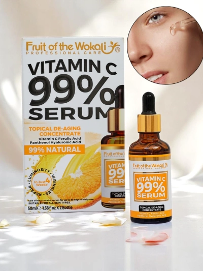 Wokali vaisiai - Anti-Aging veido serumas su vitaminu C