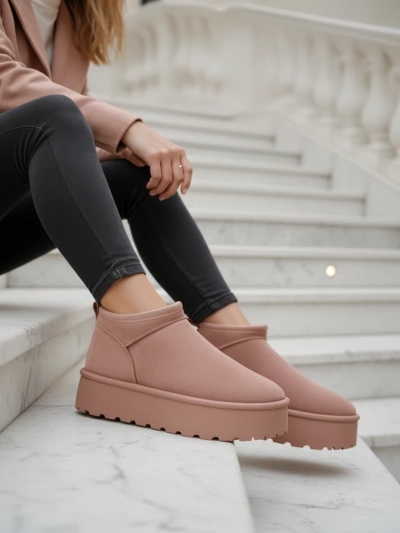 Royalfashion Женские короткие сапоги a'la snow boots Ozozi