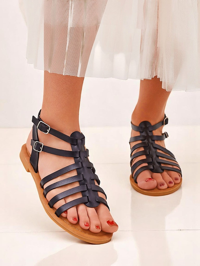 Royalfashion moteriškos romėniško stiliaus sandalės Roma Chic
